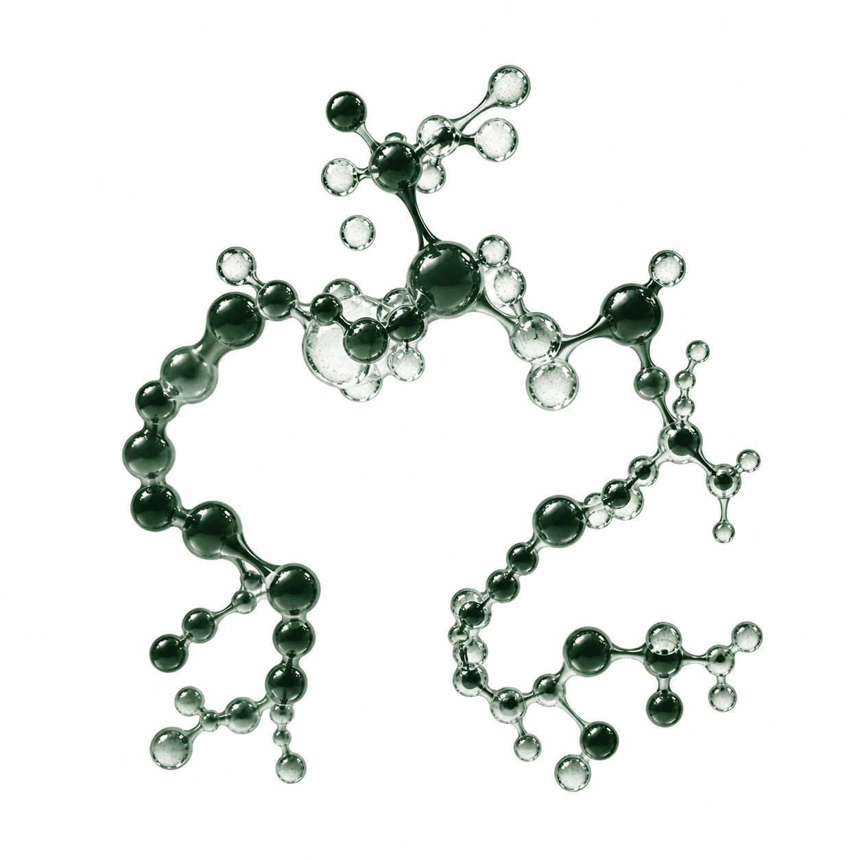 Premium three-dimensional Ceramide NP molecular visualization